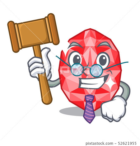 Judge ruby gems in the mascot shape 52621955
