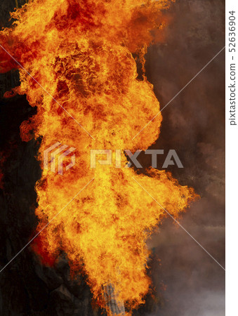 abstract blaze fire flame texture or background 52636904