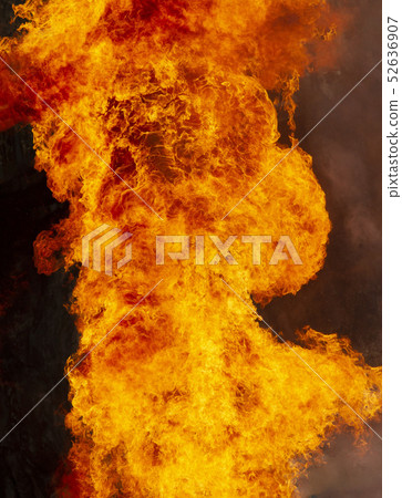 abstract blaze fire flame texture or background 52636907