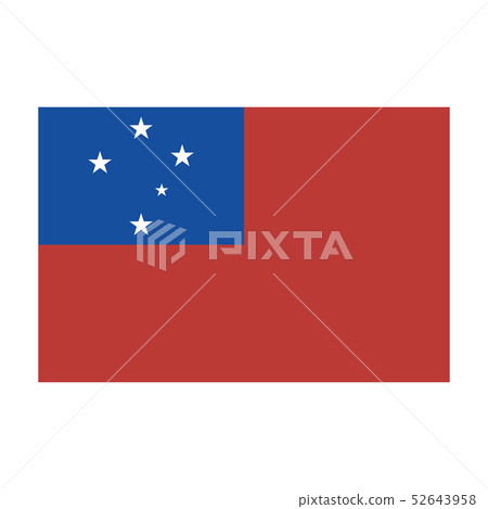 Samoa Flag 52643958