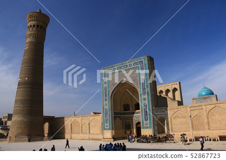 Central Asia Silk Road Trip Uzbekistan Bukhara Caran Mosque and Caran Minaret Central Asia Silk Road Trip Uzbekistan Bukhara Caran Mosque and Caran Minaret 52867723