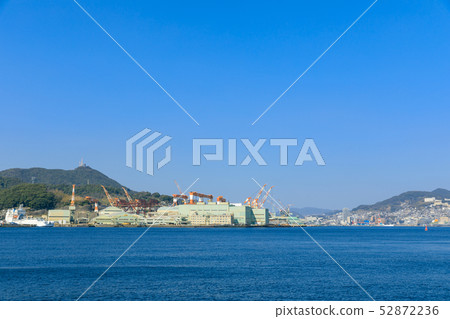 Landscape with Nagasaki _ shipyard Landscape with Nagasaki _ shipyard 52872236