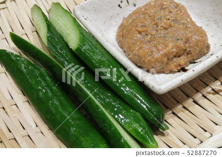 Cucumber and miso Cucumber and miso 52887270