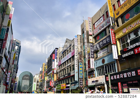 The skyline of Korea 52887284