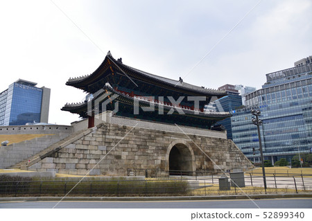 韓國首爾的南大門 韓國首爾的南大門 52899340