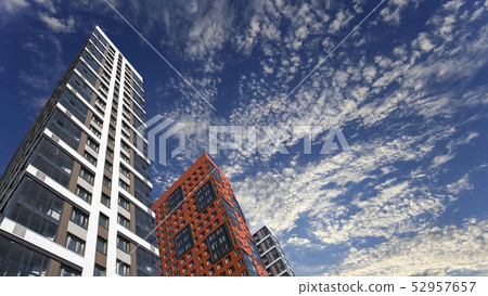 Multi-storey building under construction 52957657