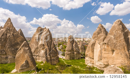 Goreme National Park and Rock Sites of Cappadocia, volcanic landscape 52958145