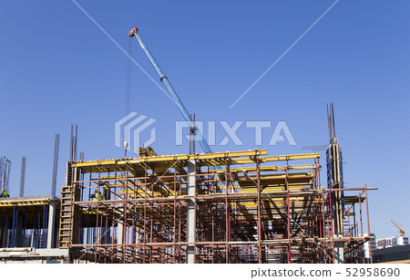 Multi-storey building under construction 52958690