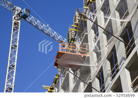 Multi-storey building under construction Multi-storey building under construction 52958699