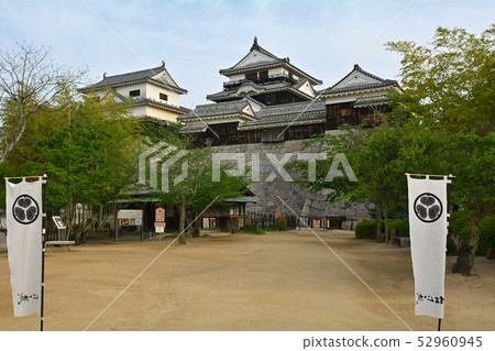 日本的100座大城堡/松山城 日本的100座大城堡/松山城 52960945