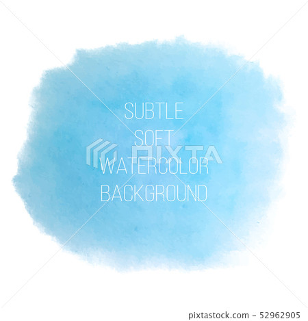 Colorful abstract vector background. Soft green watercolor stain Colorful abstract vector background. Soft green watercolor stain 52962905