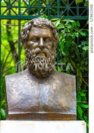The statue of the Greek tragic poet Sophocles 52963506