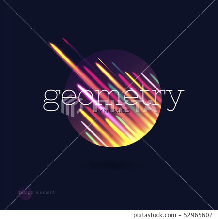 bright vector digital background, circle with glowing neon lines bright vector digital background, circle with glowing neon lines 52965602