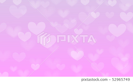 Heart bokeh design on pink background illustration - Stock Illustration ...