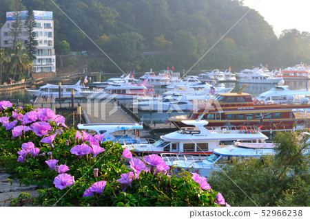日月潭風景-船碼頭 52966238