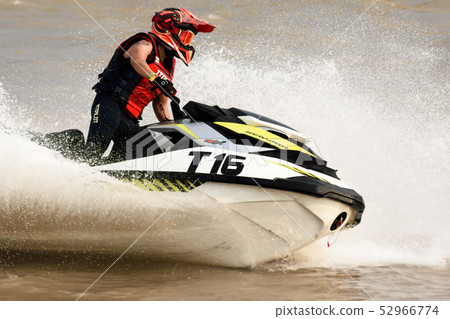 Unidentified jet ski racer at Jet ski pro tour #3, 52966774