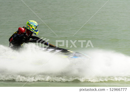 Unidentified jet ski racer at Jet ski pro tour #3, Unidentified jet ski racer at Jet ski pro tour #3, 52966777