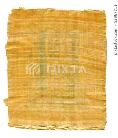 Fragment of Ancient Egyptian papyrus (from The Karnak temple, Thebes valley, Luxor, Egypt). Antique Fragment of Ancient Egyptian papyrus (from The Karnak temple, Thebes valley, Luxor, Egypt). Antique 52967711