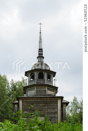Old orthodox wooden church in North of Russia 52968528