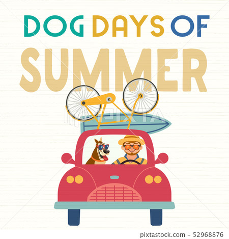 Time for adventures flat color vector illustration Time for adventures flat color vector illustration 52968876