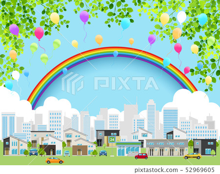 Building streets 52969605