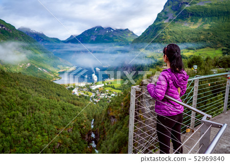 Geiranger fjord, Norway. 52969840