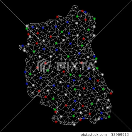 Bright Mesh Network Lublin Voivodeship Map with Flash Spots 52969913