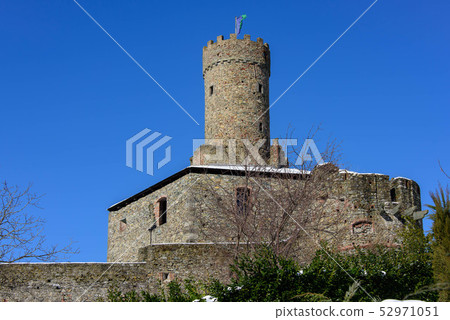 Castle of Campo Ligure under the snow Castle of Campo Ligure under the snow 52971051