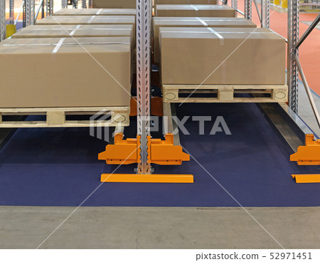 Boxes at Pallets Boxes at Pallets 52971451