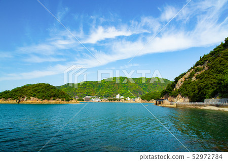 A view from the sea of Sennoshima 52972784