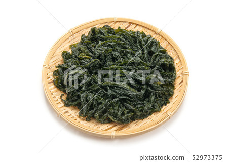 鹽漬的裙帶菜海藻 52973375