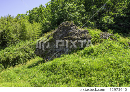 Shimane Prefecture Izumo Yunnan City Gamo Iwakura Remains Oiwa 52973640