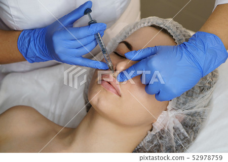 Aesthetic cosmetology. Face lift Aesthetic cosmetology. Face lift 52978759