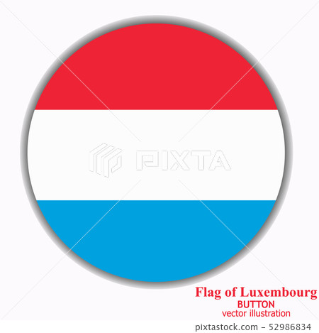 Banner with flag of Luxembourg. Banner with flag of Luxembourg. 52986834