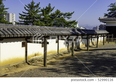 松江市，島根縣松江城堡和中洲 52990116