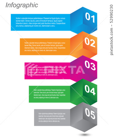 Info-graphic design template. Info-graphic design template. 52990230