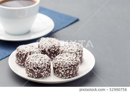 Swedish sweets chocolate balls or chokladbollar Swedish sweets chocolate balls or chokladbollar 52990756