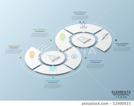 Modern Infographic Template 52990915