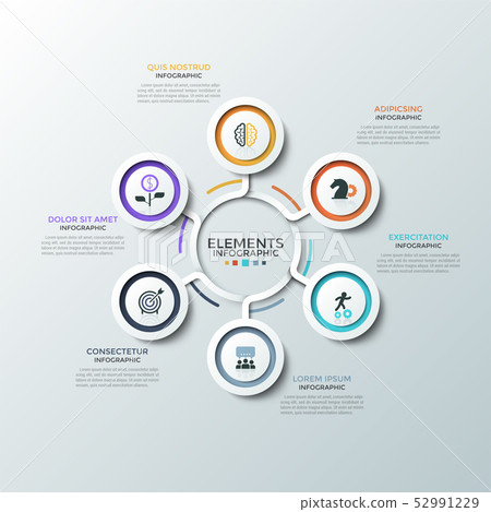 Modern Infographic Template Modern Infographic Template 52991229