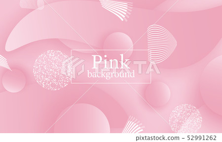 Pink background. 3d design. Pink background. 3d design. 52991262