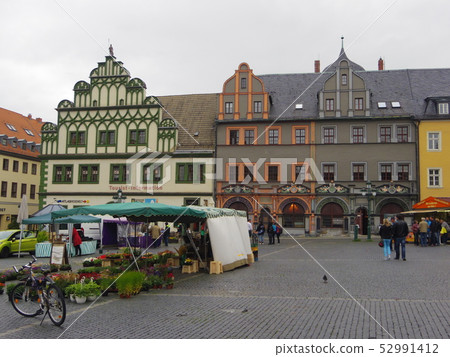 World Heritage Germany Weimar Classic City Markt Square World Heritage Germany Weimar Classic City Markt Square 52991412
