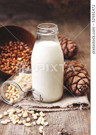 cedar milk in a bottle cedar milk in a bottle 52991472
