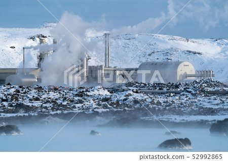 Geothermal power plant of Grindavik, Iceland 52992865
