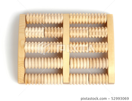 Massage foot equipment isolated on white Massage foot equipment isolated on white 52993069