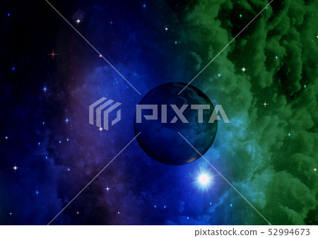 galaxy in a free space. 3D rendering galaxy in a free space. 3D rendering 52994673