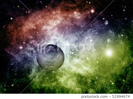 galaxy in a free space. 3D rendering galaxy in a free space. 3D rendering 52994674