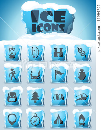 day of scouts icon set 52994705
