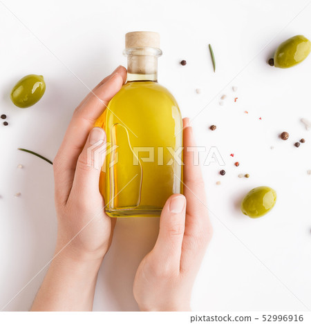 Pure greek olive oil concept 52996916
