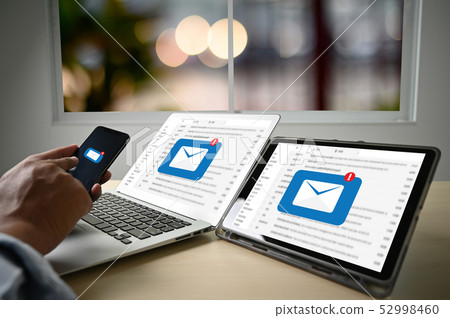Mail Communication Connection message to mailing Mail Communication Connection message to mailing 52998460