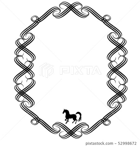 Frame horse 52998672